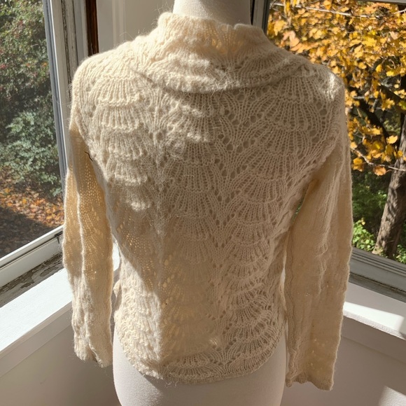 PEPE JEANS London cropped pointelle cardigan - Picture 5 of 11